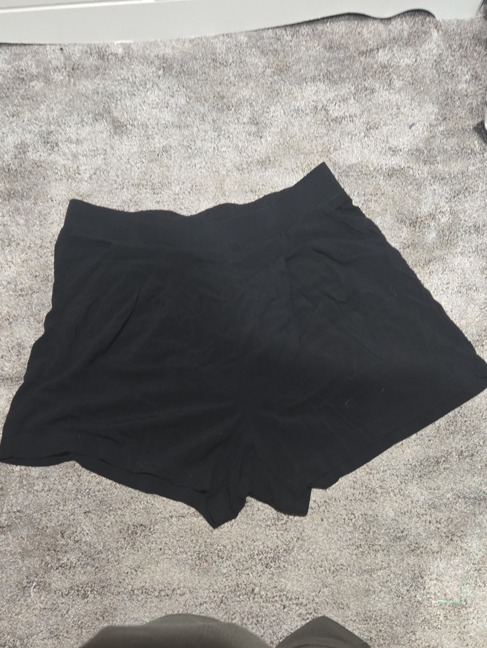 torrid Black High-Waist Pull-On Shorts